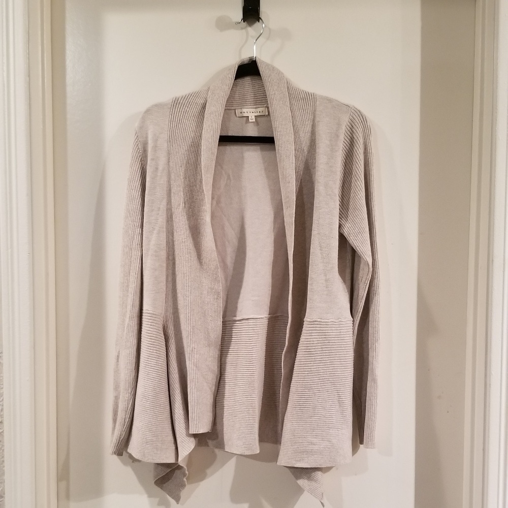 Sweater Shrug  Beige Large
